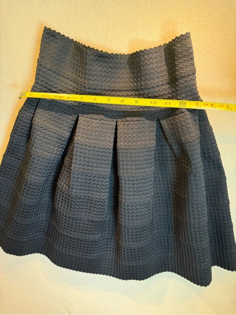 Girls From Savoy Textured Fit & Flare Mini Skirt | XS/S